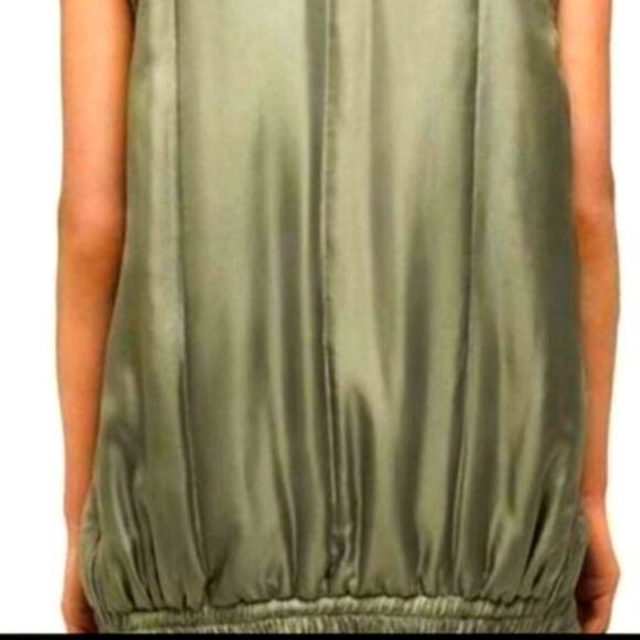 Rag & Bone SILK New Runway   Zig Zag Vest Vitiver Jacket in Sage - Picture 6 of 8